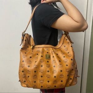 Authentic Mcm Hobo Large Purse